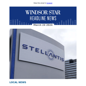 Windsor unaffected by Stellantis layoff announcement