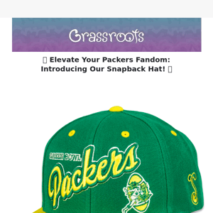 Show Off Your Green & Gold: Packs Snapback Hats 💜