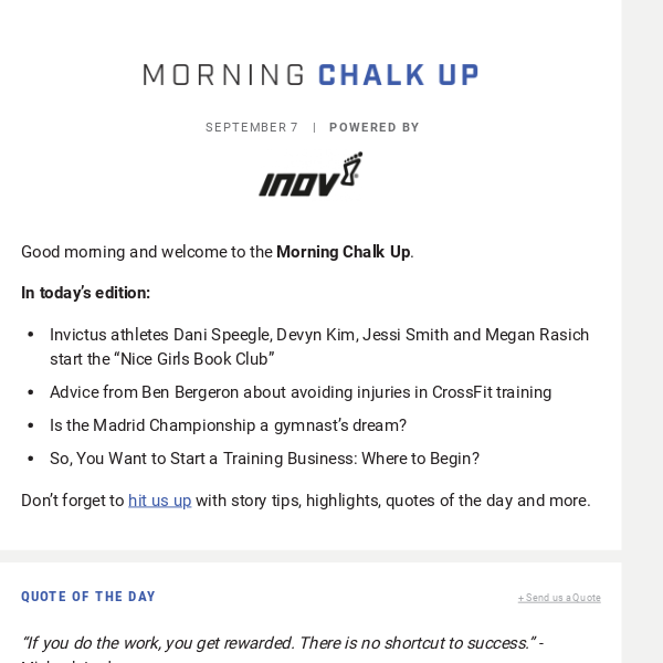Seven Interesting Movements to be Tested at the 2023 Rogue Invitational -  Morning Chalk Up