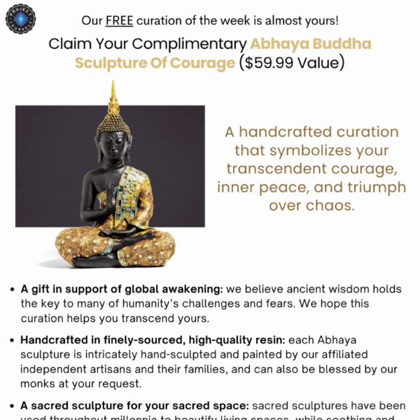 Where will you place your Buddha sculpture?