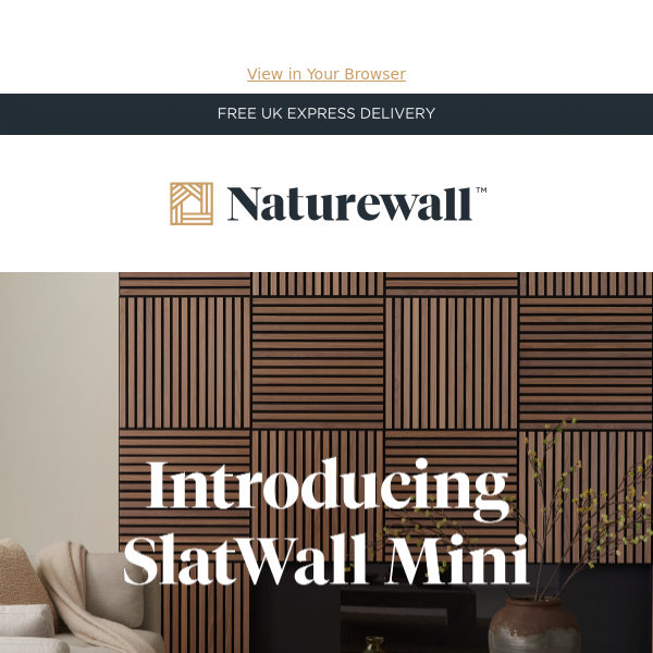 Introducing SlatWall Mini!