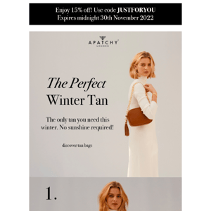 The winter tan you need