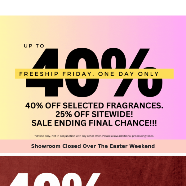 ITS HERE FREESHIP FRIDAY + UP TO 40% OFF HartCo!🥳 Today Only!