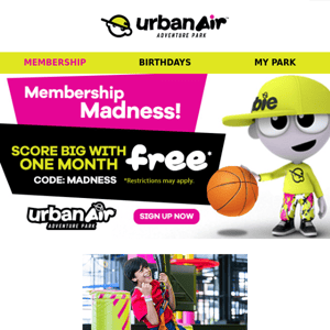 Membership Madness! One Month of Membership FREE!