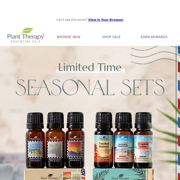 Plant Therapy Island Daydreamin' Essential Oil Blend Set