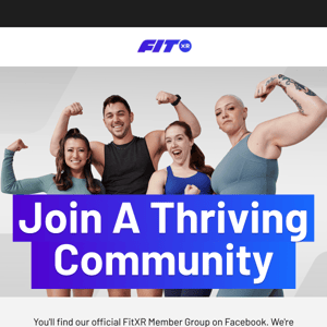Exercise is more fun together - Join our community!