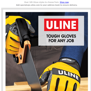 Hardworking Gloves for Hardworking People