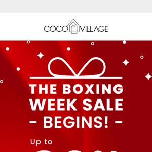 👛 Boxing Week Sale BEGINS 🤩