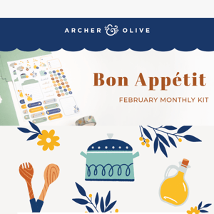 🧑‍🍳 Cook Up Some Creativity: The February Monthly Kit is Here