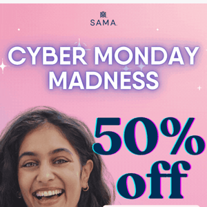 50% OFF ENDS TONIGHT!
