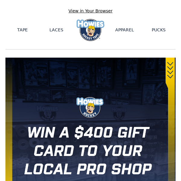 Win a Shopping Spree To Your Local Pro Shop