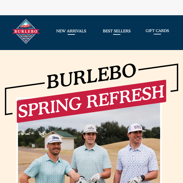 Spring Refresh With BURLEBO