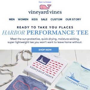The Harbor Performance Tee Does It All