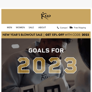 15% OFF! Reach Your Fitness Goals for 2023