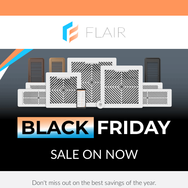 Our Black Friday deals are live