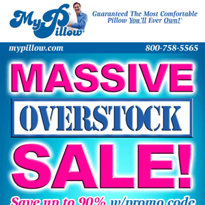 Overstock Sale Save Up To 90%