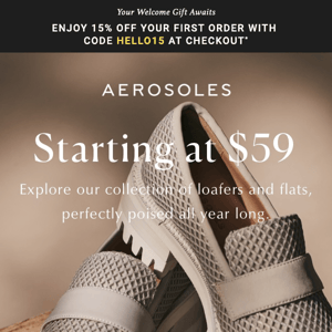 Starting at $59
