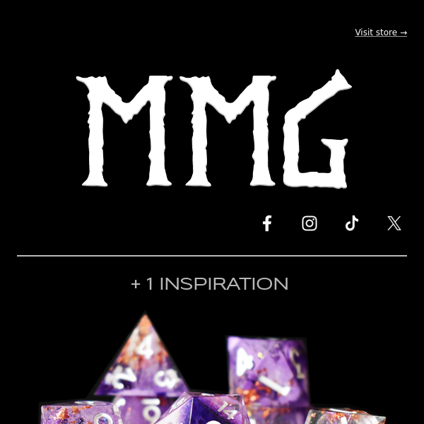 🎲 These Dice Gave Us +1 Inspiration 🎲