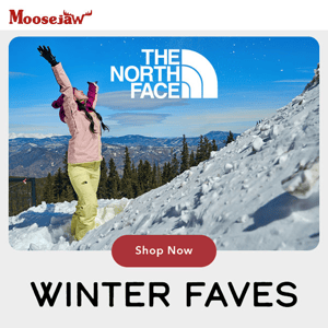 The North Face has winter faves for...well, winter.