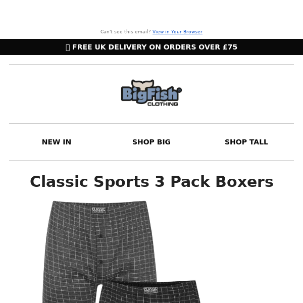 Your Favourite Boxer Shorts - On Sale Now!
