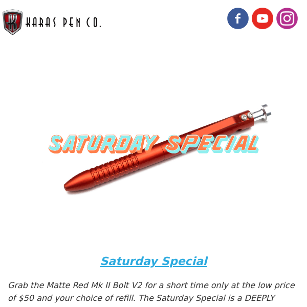 *LINK FIXED* - Saturday Special