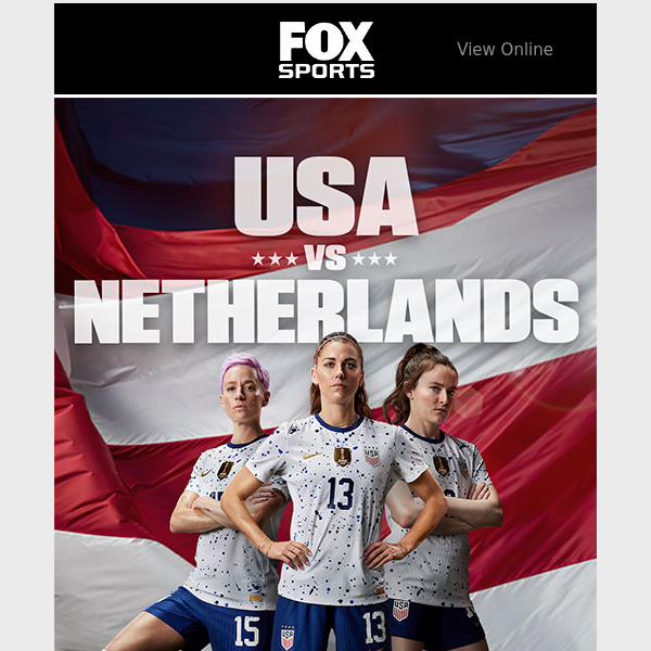 TONIGHT: USA vs Netherlands