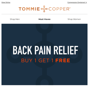 All Back Pain Solutions Buy 1 Get 1 FREE