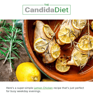Lemon Chicken // Candida Misdiagnosis