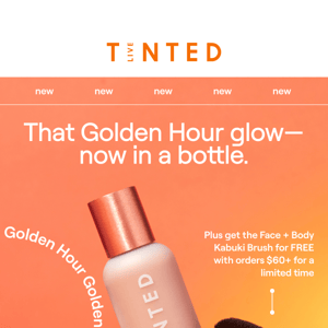 That Golden Hour glow—now in a bottle