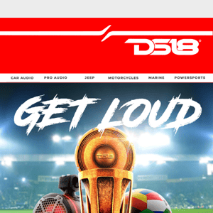 Whose your team? Get LOUD for them with products from DS18!