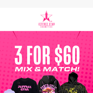 Jeffree Star $20 Iconic Deals are live early!