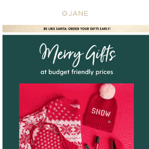 Sneak the best gifts (and prices!) early