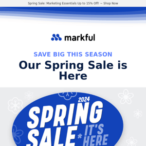 🌼 Spring Sale Starts NOW! Save on Signs and Business Essentials!