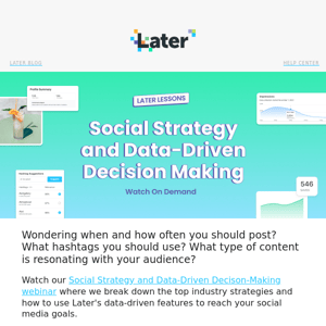 Plan Your Social Media Strategy