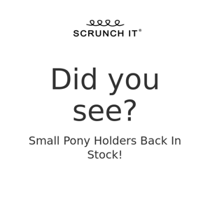 ➿➿➿ Small Pony Holders Are Back! ➿➿➿