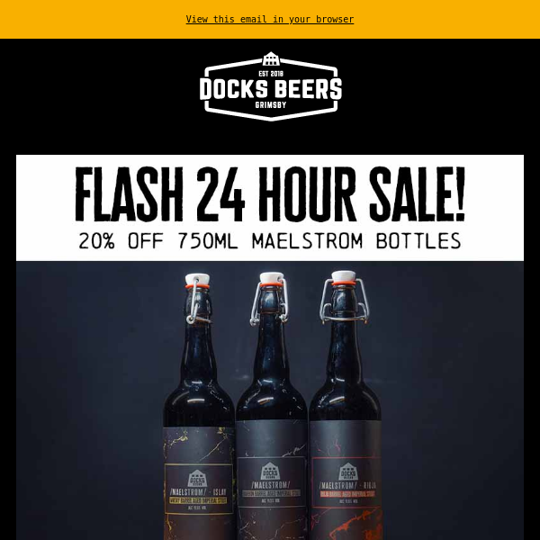 📉24 HOUR PRICE CRASH - MAELSTROM 750ML BOTTLES