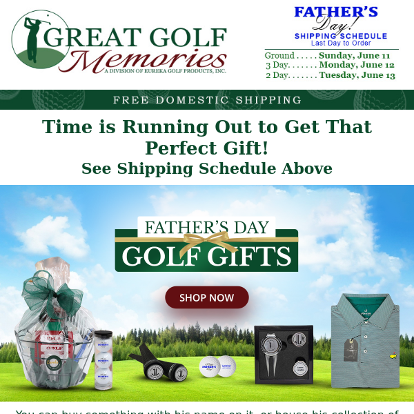 The Best Golf Gifts for Dad!