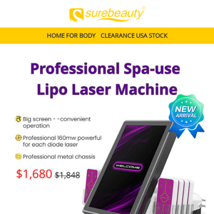 💥[2023 New] Spa-level Laser Lipo Machine