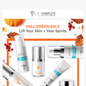 Halloween Skincare Sale ends soon! 👻