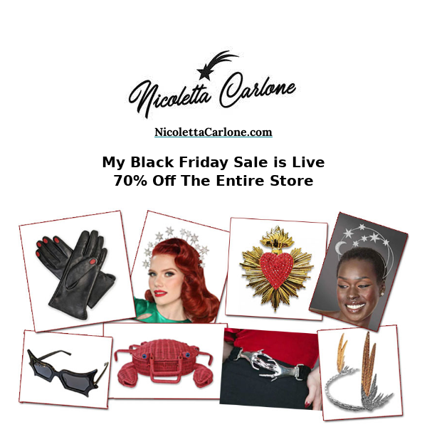 🥰 Black Friday Sale is LIVE! Get 70% OFF