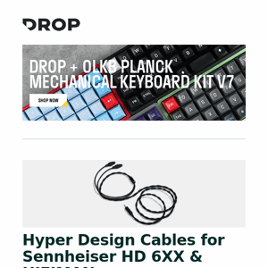 Hyper Design Cables for Sennheiser HD 6XX & HIFIMAN, Azio IZO Wireless Numpad/Calculator, AZIO IZO Wireless Mouse and more...