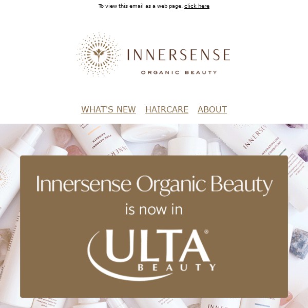 Innersense Organic Beauty is now in store at Ulta!