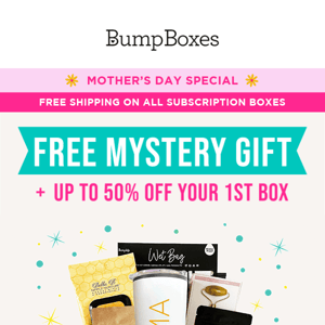Get a FREE Mystery Gift when you join