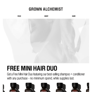 A FREE HAIR DUO. This Weekend Only.