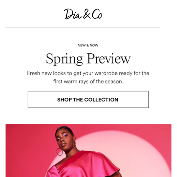 First Look: New Spring Collection