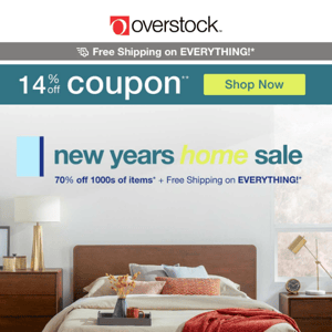 ⏰ 14% off Coupon! ⏰ The Clock Is Ticking! Shop New Years Home Sale Deals Before They Expire!