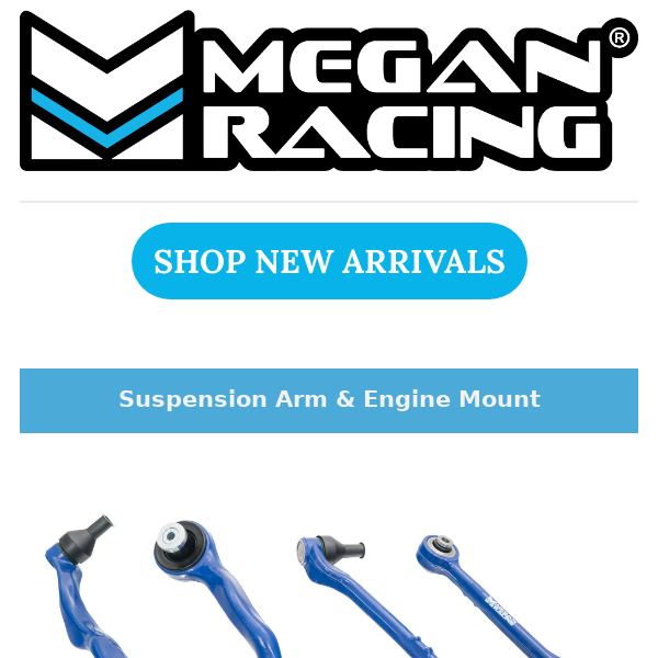 New Megan Racing Products!