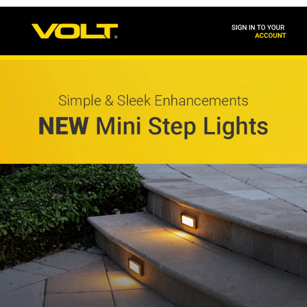 Simple and Sleek Enhancements with Our Mini Step Lights