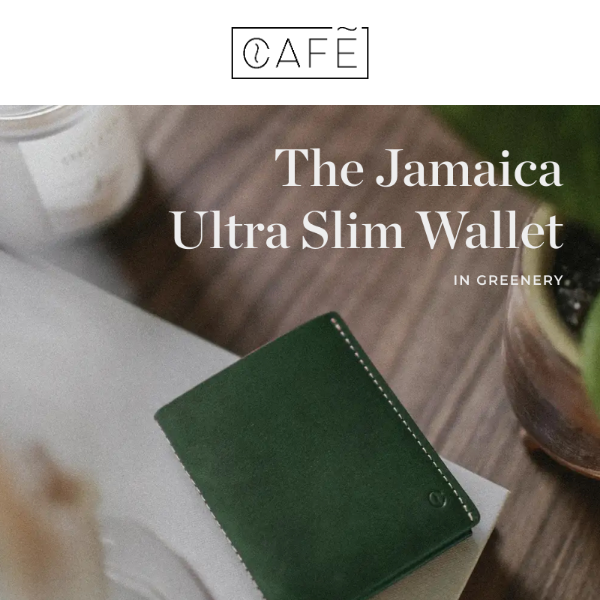 Simple, practical and authentic | The Jamaica Ultra Slim Wallet