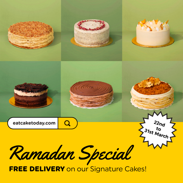 FREE DELIVERY | Cakes for Iftar 🌙